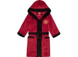 Manchester United Fc - Vestaglia Da Ragazzo In Pile GF628 (128) (Rosso)