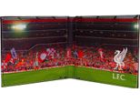 Liverpool Fc - Portafoglio, Plastica, Stadio, Calcio GF157 (Taglia Unica) (Nero/Rosso/Verde)