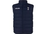 Tottenham Hotspur Fc - Gilet Da Ragazzo, Imbottito GF879 (146) (Navy)