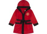 Manchester United Fc - Vestaglia Per Bambino, In Pile GF712 (86) (Rosso)