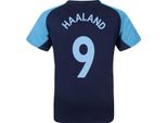 Manchester City Fc - Maglietta "Haaland"" Da Ragazzo, Poliestere GF463 (152-158) (Navy)"
