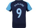 Manchester City Fc - Maglietta "Haaland"" Da Ragazzo, Poliestere GF463 (146) (Marina)"