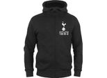 Tottenham Hotspur Fc - Felpa Con Cappuccio Da Ragazzo, In Pile GF504 (122) (Nero)