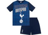 Tottenham Hotspur Fc - Pigiama "Son 7"" Con Pantaloncini Da Bambino GF1151 (152-158) (Navy)"