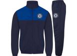 Chelsea Fc - Tuta Da Ginnastica Da Uomo GF964 (S) (Blu Scuro)