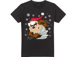 Looney Tunes - T-Shirt Uomo/Donna Unisex TV26547 (Xxl) (Nero)