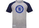 Chelsea Fc - Maglietta Da Ragazzo GF585 (110) (Grigio)