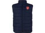 Arsenal Fc - Gilet Da Ragazzo, Imbottito GF870 (146) (Marina)