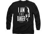 Breaking Bad - Maglietta "I Am The Danger"" Per Uomo/Donna Unisex, Manica Lunga TV21907 (S) (Nero)"