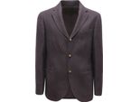 O4514 Giacca Uomo Futuro Man Textured Jacket Brown/Blue