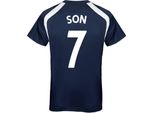 Tottenham Hotspur Fc - Maglietta "Son"" Da Ragazzo GF476 (146) (Navy)"
