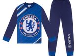 Chelsea Fc - Pigiama "Palmer"" Con Pantaloni Lunghi Per Bambino, Maniche Lunghe GF826 (146-152) (Blu Reale)"