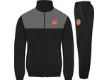 Arsenal Fc - Tuta Da Uomo, Bicolore GF936 (3XL) (Nero/Grigio)