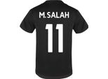 Liverpool Fc - Maglietta "Salah 11"" Da Uomo, Poliestere GF203 (M) (Nero)"