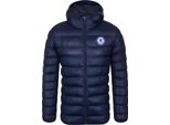 Chelsea Fc - Giacca Da Uomo, Trapuntata GF328 (S) (Blu Scuro)