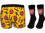 Arsenal Fc - Set Di Boxer Da Ragazzo GF1193 (116) (Giallo)