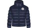 Manchester United Fc - Giacca Da Ragazzo, Trapuntata GF286 (134) (Blu Scuro)