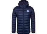 Chelsea Fc - Giacca Da Uomo, Trapuntata GF328 (Xl) (Blu Scuro)