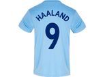 Manchester City Fc - Maglietta "Haaland"" Da Uomo, Poliestere GF420 (M) (Azzurro)"