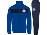 Chelsea Fc - Tuta Da Ginnastica Per Ragazzi GF1046 (122) (Blu Reale)