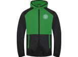 Celtic Fc - Giacca A Vento Da Ragazzo, Maniche Raglan GF367 (146) (Nero/Verde)