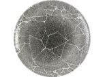 Churchill Studio Prints Kintsugi Quartz Black Coupe Plate, 288 Mm, (12 Pezzi)