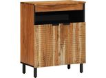 Syfax™ Credenza Naturale 60 X 33,5 X 75 Cm Legno Di Acacia Massello
