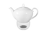 Seltmann Weiden Teekanne Mit StöVchen Rondo/Liane 1,1 Liter 2Er Set