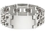 Edelstahlarmband Bruno Banani "Schmuck", Silber (Edelstahlfarben), ArmbäNder, Damen, 21Cm, Edelstahl, Edelstahlarmband