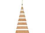 Be4Nature Albero Di Natale Sospeso In Legno Diy 46 X 100 Cm – Decorazione Da Parete Naturale E Natalizia Da Appendere, Stile Rustico