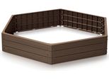 Letto Rialzato Prosperplast Base Woody Marrone 148 Cm