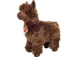Teddy Hermann Alpaka, Kuscheltier, Stofftier, PlüSchtier, Exotisches Wildtier, Braun, 24 Cm, 902768