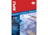 Apli SP-581223, Trasparente, A4, Laser, Rettangolo, 4,85 Cm, 2,54 Cm