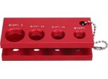 Strumento Per La Regolazione Della Distanza Tra Le Candele Di Accensione Strumento Universale Per La Regolazione Della Distanza Tra Le Candele Di Accensione Da 10 Mm, 12 Mm, 14 Mm E 16 Mm Con 32 Lame, Rosso