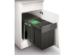 Wesco PROFILINETRIO-MAXI 40 Dt Cestino Per Rifiuti 2 X 20 Litri