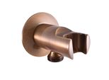 SlezáK-Rav SlezáK Rav Supporto Doccia In Metallo Con Uscita Per Tubo Flessibile MD0614RSM Colore: Ottone Vecchio
