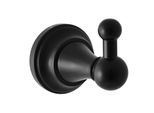 SlezáK-Rav Appendino Nero Opaco Accessorio Per Il Bagno Morava Retro, Colore: Nero Opaco