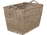Trixie Cestino In Vimini Con Due Manici, 60 X 40 X 40 Cm, Marrone