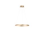 Paul Neuhaus Pendelleuchte "Titus", Gold (Messingfarben Matt), 1, Ø 60Cm, 1 Stk., Leuchten, Led, Dimmbar, Simply Dim, Memory, Nach Trennung Vom Netz, Pendelleuchte