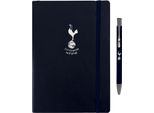 Tottenham Hotspur Fc - Taccuino E Penna Crest, A5 GF233 (Taglia Unica) (Nero)