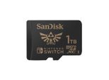 SANDISK Speicherkarte microSDXC Extreme, Nintendo licensed Zelda Edition, schwarz, 1000 GB, Speicherkarten