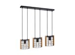 Just Light Pendelleuchte "Drain", Schwarz, 3, 1 Stk., Leuchten, Exklusivee27, Pendelleuchte
