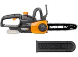Akku-KettensäGe Worx "WG322E.9", Schwarz, B:25Cm H:20Cm T:68Cm, Kunststoff, KettensäGen, Automatische Kettenspannung, Ohne Akku Und LadegeräT