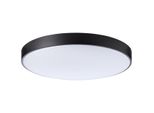 Brilliant Deckenleuchte "Slimline", Schwarz-Weiß (Weiß, Schwarz), 1, Ø 78Cm H: 8Cm, 1 Stk., Leuchten, LED Deckenlampe 78Cm Weiß/Schwarz, LED Deckenlampe LED Deckenleuchte
