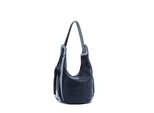 Schultertasche "Softy", Damen, Gr. B/H/T: 31Cm X 35Cm X 20Cm Onesize, Blau, Lederimitat, Collezione Alessandro, Taschen Schultertasche, In Modischen Farben
