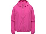 Outdoorjacke Ragwear "Vinzie C", Damen, Gr. S (36), Pink (Magenta), 100% Polyester, LäSsig Geschnitten HüFtlang, Hoch Geschlossener Ausschnitt, ÄRmel Ohne ÄRmelschlitz Elastischer Bund Mit Gummizug, Jacken Outdoorjacke, Extraleichte ÜBergangsjacke Mit Kapuze
