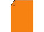 RöSsler Papier 220726521 Coloretti Carta Da Lettere - A4, 165G, 10 Fogli, Arancione