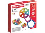 Magformers Set Di Costruzioni In Metallo 62 Pezzi - 20 Triangoli, 30 Quadrati, 12 Pentagoni, A Partire Da 6 Anni