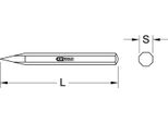 Ks Tools 162.0236 Scalpelli Per Muratura Scalpello Per Muratura