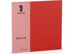 Busta Grande Quadrata Colouretti 5 Pz. Rosso